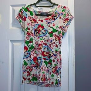 Tokidoki for hello kitty rare limited shirt